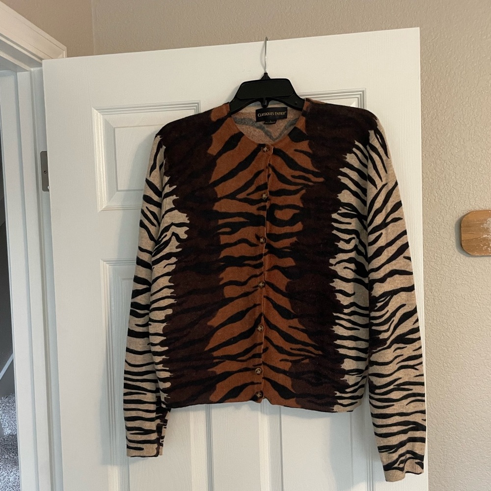 Cassique Entier Sweater-Size L, 100% Lambswool